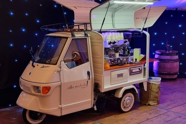 Koffiepiaggio Koffie tuktuk Beurs Rotterdam