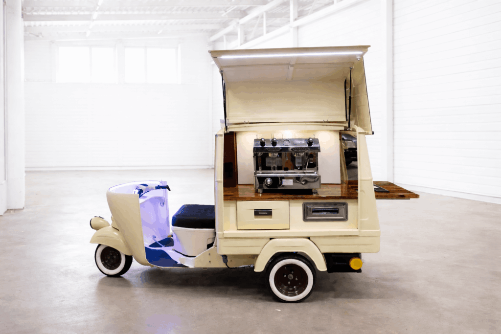 Coffee on Wheels Rotterdam Piaggio